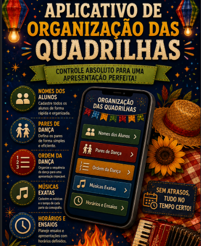 Organização das Quadrilhas ⭐